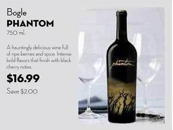Bristol Farms Bogle phantom offer
