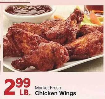 Market Basket Chicken wings offer