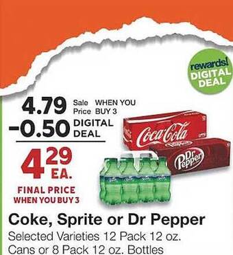 Amigos United Coke, sprite or dr pepper offer