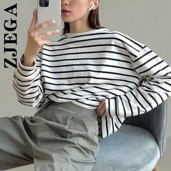 Zjega korean style women shirt office slim tops chic basic t-shirt sexy loose top women elegant retro casual tshirt female