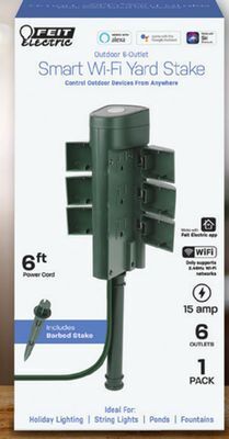 Ace Hardware Feit® smart wi-fi 6-outlet power stake offer