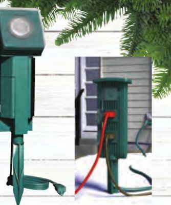 Ace Hardware Stanley® 25' 6-outlet mechanical ground stake offer