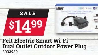 Ace Hardware Feit electric smart wi-fi dual outlet outdoor power plug offer