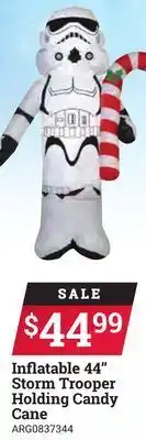 Ace Hardware Inflatable 44" storm trooper holding candy cane offer