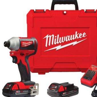 Ace Hardware Milwaukee® m18™ compact drill/driver & impact driver combo kit offer