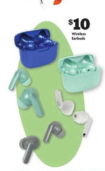 Family Dollar Wireless earbuds offer