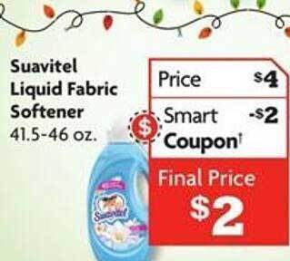 Family Dollar Suavitel liquid fabric softener offer