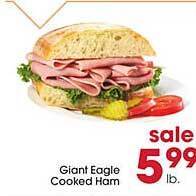 Giant Eagle Giant eagle cooked ham offer