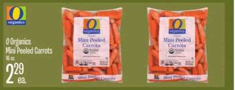 Jewel-Osco O organics mini peeled carrots offer
