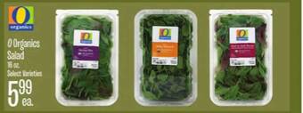 Jewel-Osco O organics salad offer