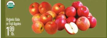 Jewel-Osco Organic gala or fuji apples offer