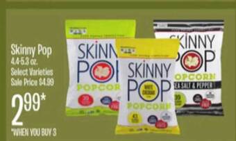 Jewel-Osco Skinny pop offer