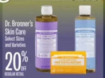 Jewel-Osco Dr. bronner's skin care offer