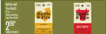 Jewel-Osco Kettle and fire broth offer