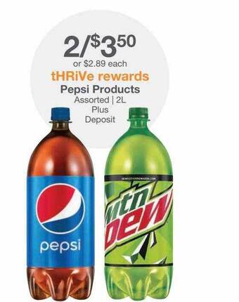 Kinney Drugs Pepsi products offer