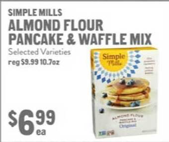 New Seasons Market Simple mills almond flour pancake & waffle mix offer