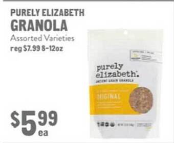 New Seasons Market Purely elizabeth granola offer