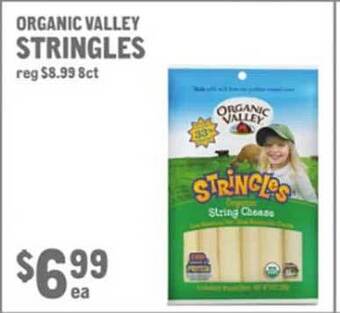 New Seasons Market Organic valley stringles offer