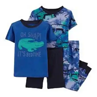 Kohl's Baby boy carter's alligator tops & bottoms pajama set offer