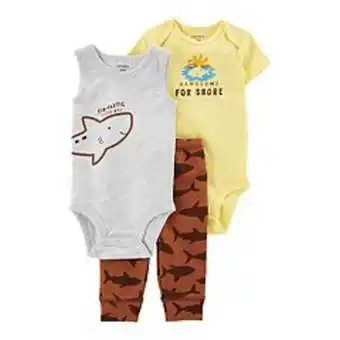 Kohl's Baby boy carter's 3-piece shark outfit set offer