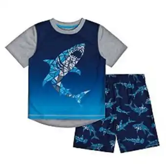 Kohl's Cuddl duds® boys 4-16 tee & shorts pajama set offer