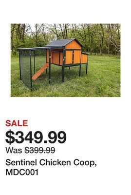 Tractor Supply Company Sentinel chicken coop, mdc001 offer