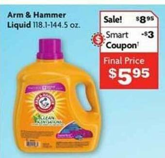 Family Dollar Arm & hammer liquid offer