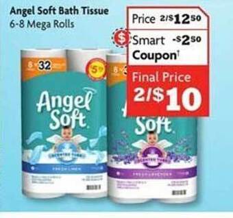 Family Dollar Angel soft bath tissue offer