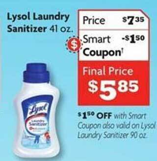 Family Dollar Lysol laundry sanitizer offer