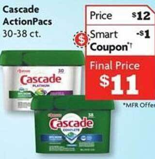 Family Dollar Cascade actionpacs offer