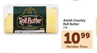 Safeway Amish Country Roll Butter 2-lb. offer