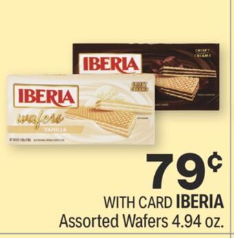 CVS Iberia assorted wafers 4.94 oz. offer