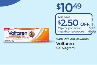 Rite Aid Voltaren offer