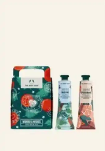 The Body Shop Wonder & wishes hand balm duo offer