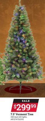 Ace Hardware 7.5' vermont tree offer