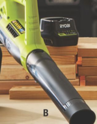 The Home Depot Ryobi 18v blower 2.0ah kit offer