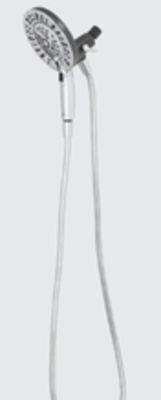 The Home Depot Delta in2ition chrome 5-spray shower head offer