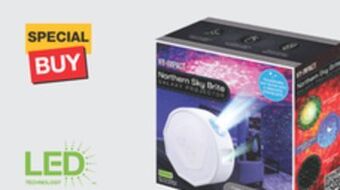 The Home Depot Northern sky galaxy led projector offer