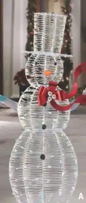 The Home Depot Home accents holiday 6' led pre-lit snowman offer