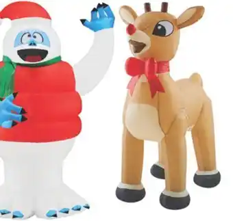 The Home Depot Led pre-lit inflatable characters offer