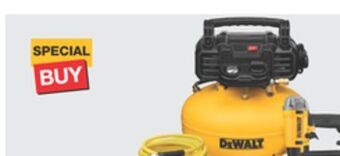 The Home Depot Dewalt 6-gallon compressor combo kit offer