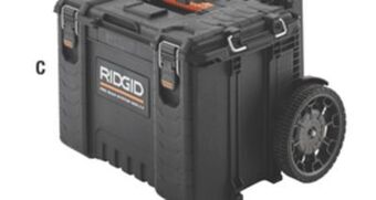 The Home Depot Ridgid 22" pro gear tool cart 2.0 offer