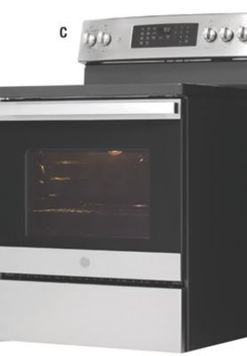 The Home Depot Ge 5.3 cu. ft. stainless steel electric range offer
