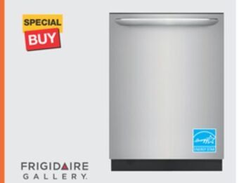 The Home Depot Frigidaire stainless steel tall-tub dishwasher offer