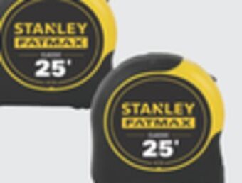 The Home Depot Stanley 2-pack fatmax® 25' tape measure offer