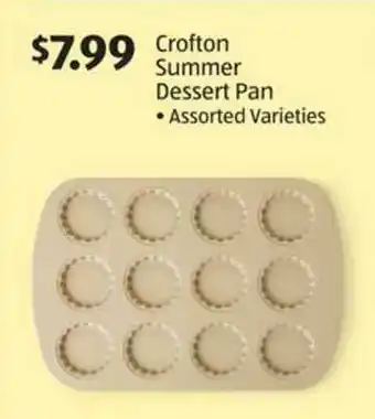 Aldi Crofton Summer Dessert Pan offer