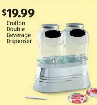 Aldi Crofton Double Beverage Dispenser offer