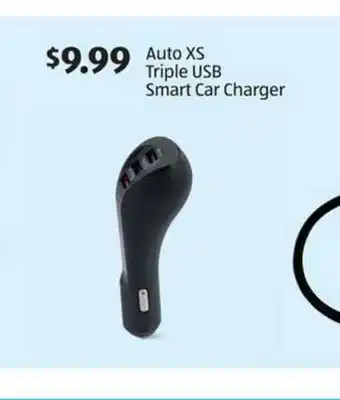 Aldi Auto Xs Triple Usb Smart Car Charger offer