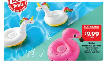Aldi Bauhn Pool Float Speaker offer