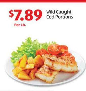 Aldi Wild Caught Cod Portions offer